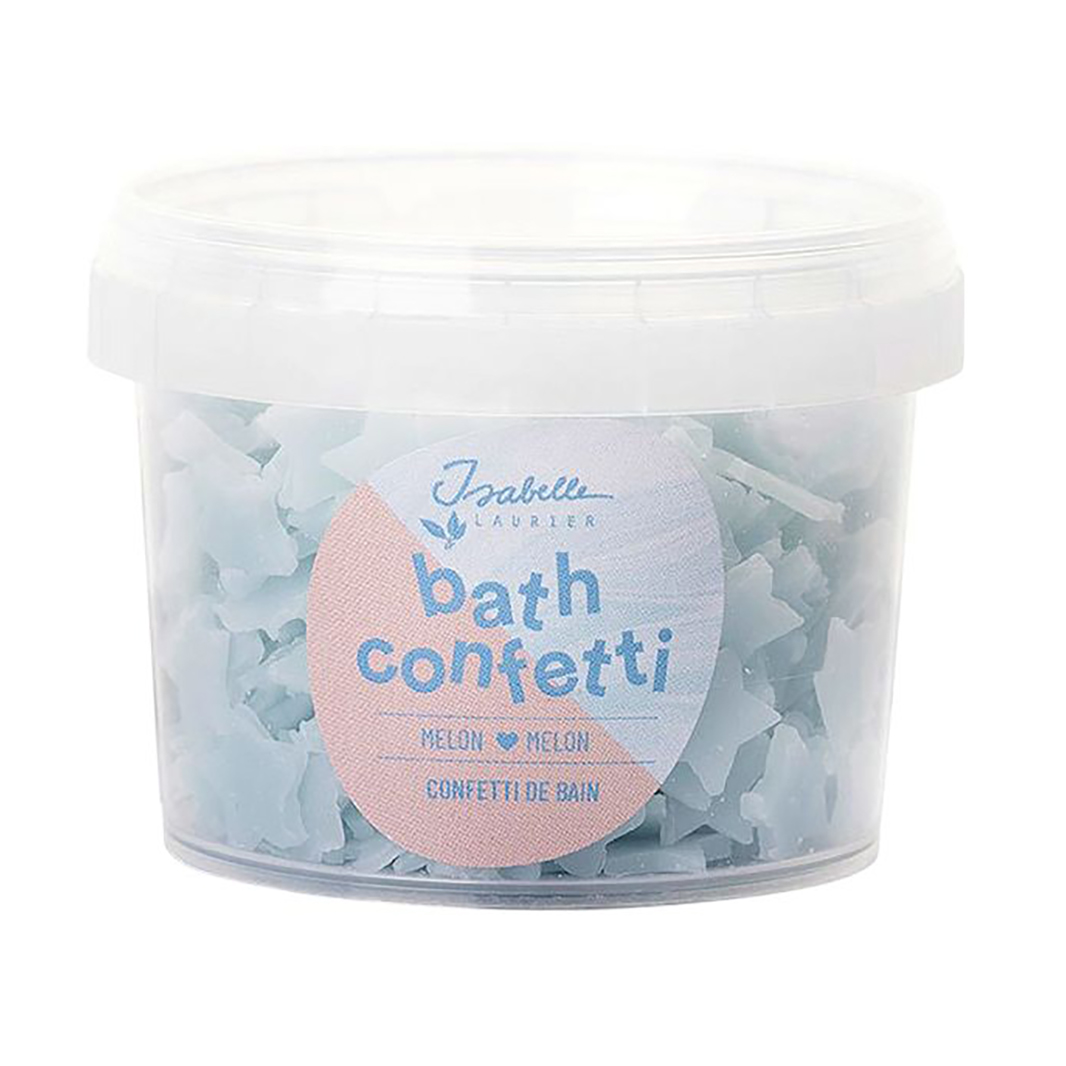 Блакитне конфетті для ванни Isabelle Laurier Bath Confetti Melon, 35 г